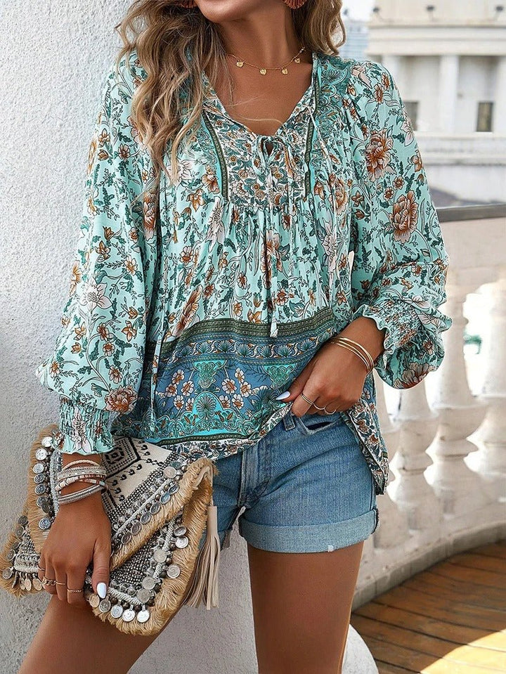 Helena | Summer Flowers Top