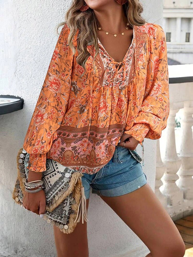 Helena | Summer Flowers Top