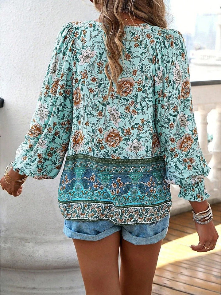 Helena | Summer Flowers Top
