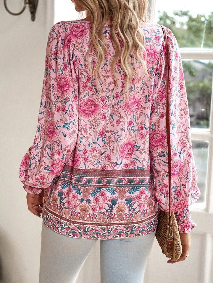 Helena | Summer Flowers Top
