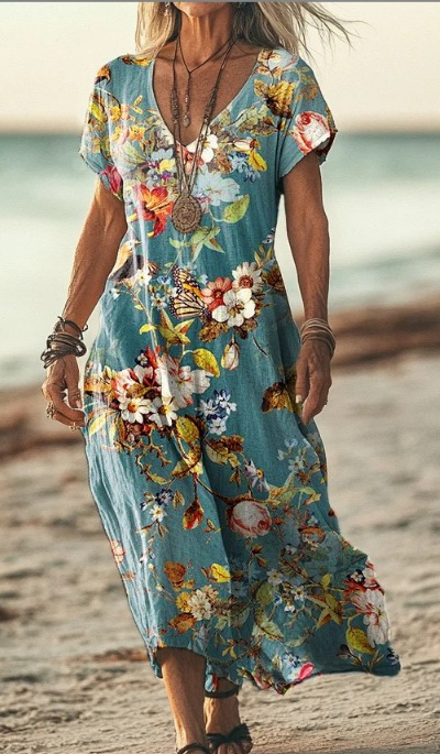 Claudia | Floral Midi Dress