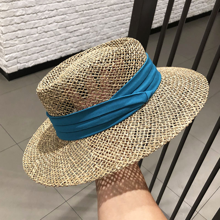 Bondi's | Woven Summer Hat with Ribbon