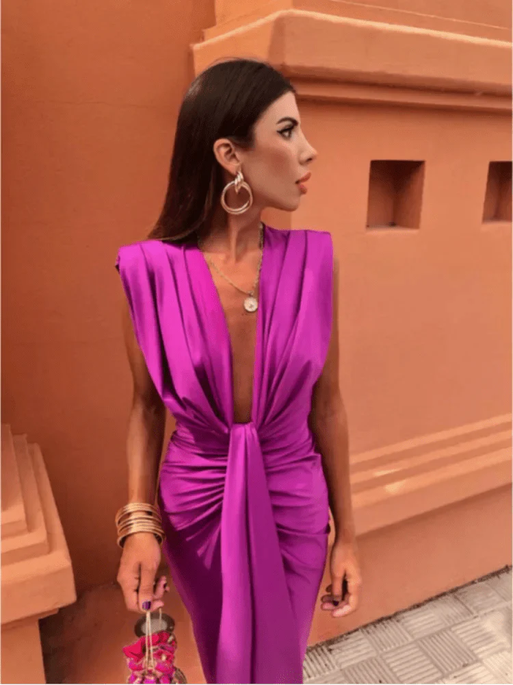 Lara | Luxe Elegant Sleeveless Dress