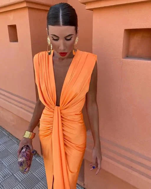 Lara | Luxe Elegant Sleeveless Dress