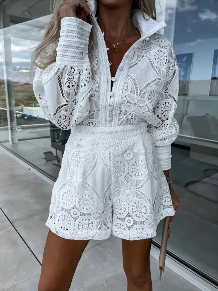 Saraya | Elegant Two-Piece Short Set