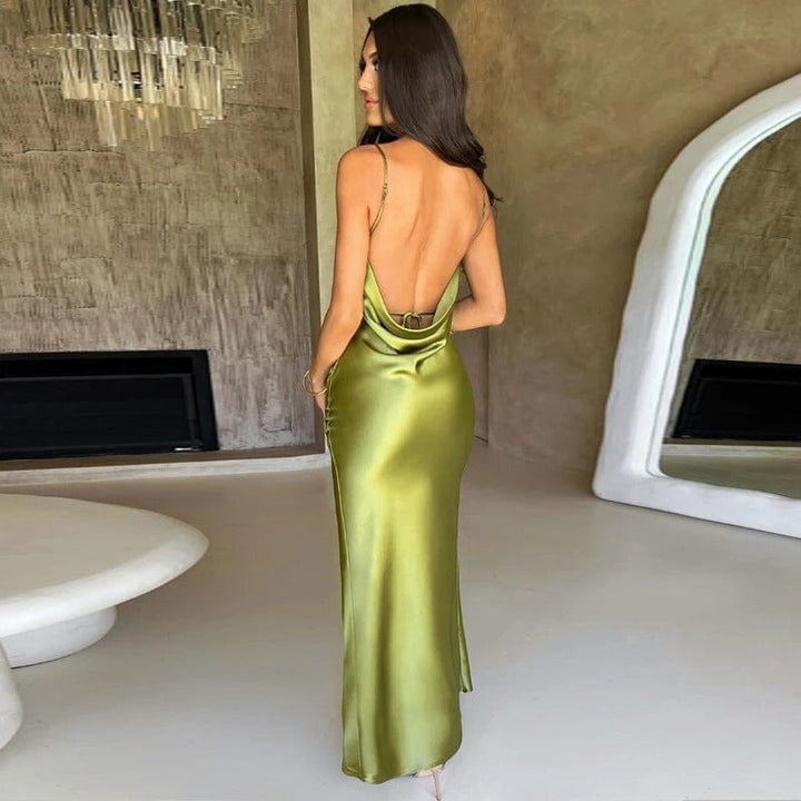 Lily | Spaghetti Straps Maxi Dress