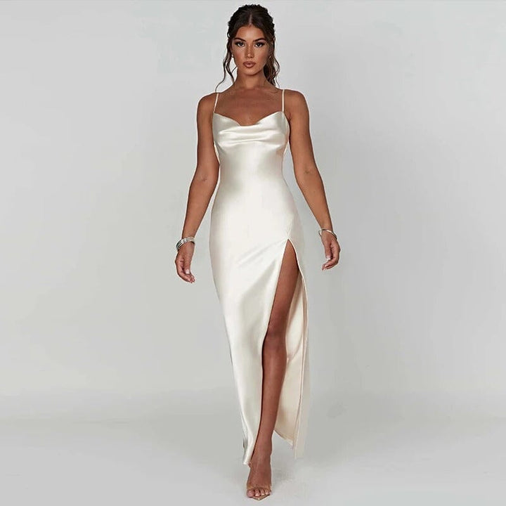 Lily | Spaghetti Straps Maxi Dress