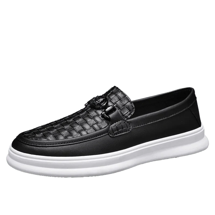 Lorenzo Bernini Faux Leather Loafers