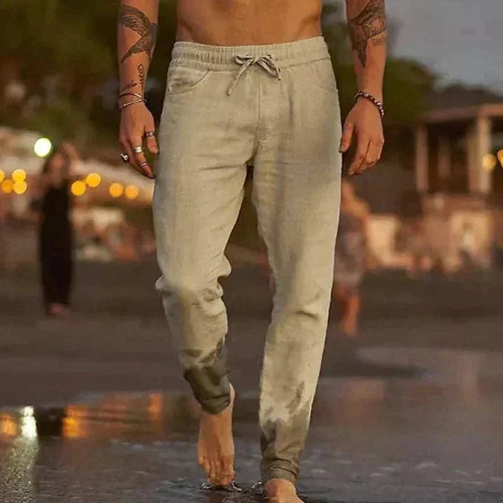 Torin | Casual Linen Trousers