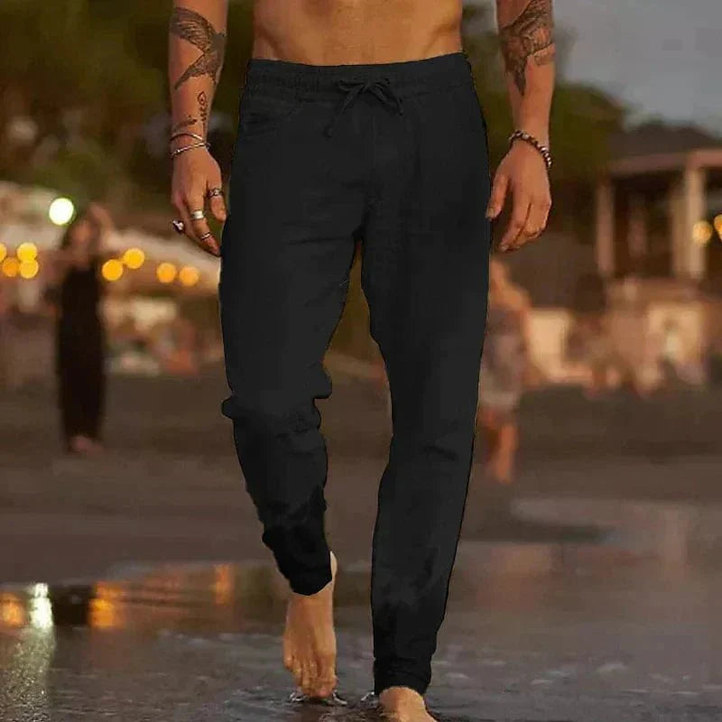 Torin | Casual Linen Trousers