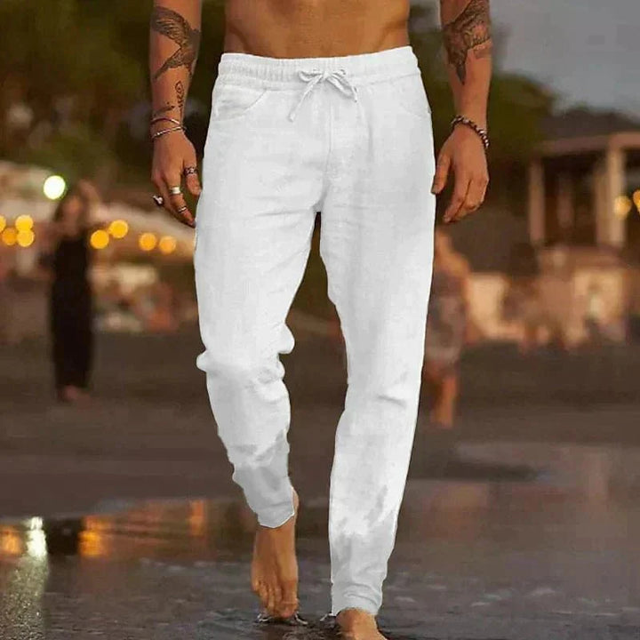 Torin | Casual Linen Trousers