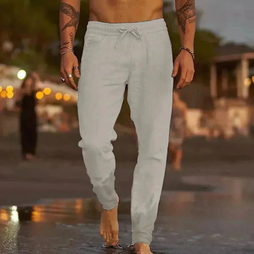 Torin | Casual Linen Trousers