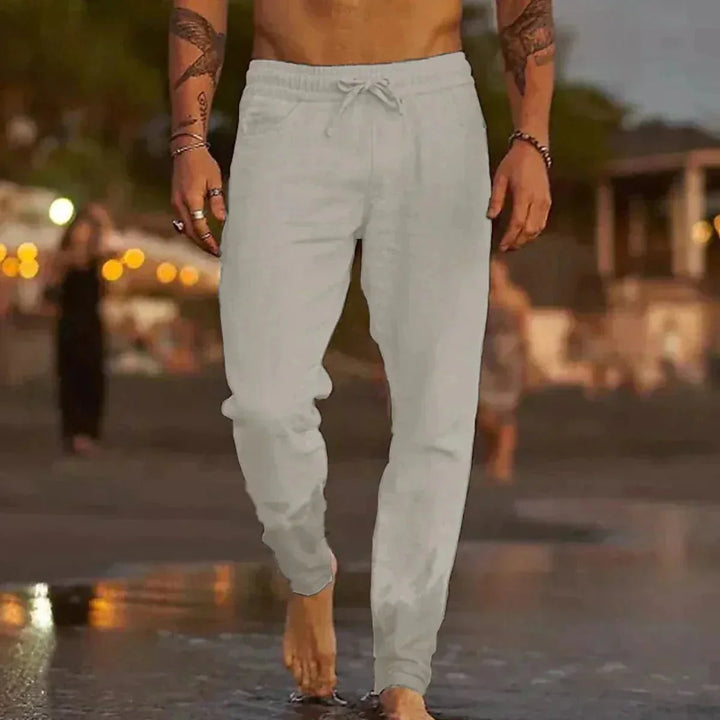 Torin | Casual Linen Trousers