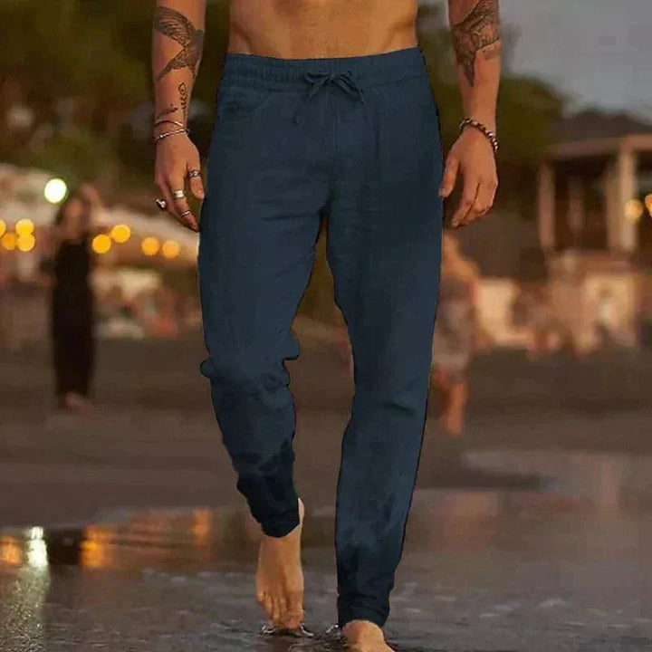 Torin | Casual Linen Trousers
