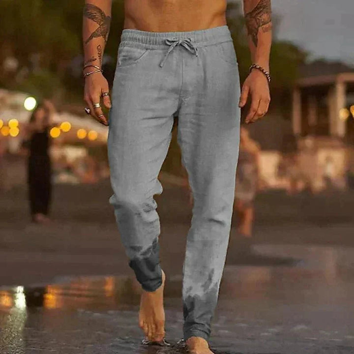 Torin | Casual Linen Trousers
