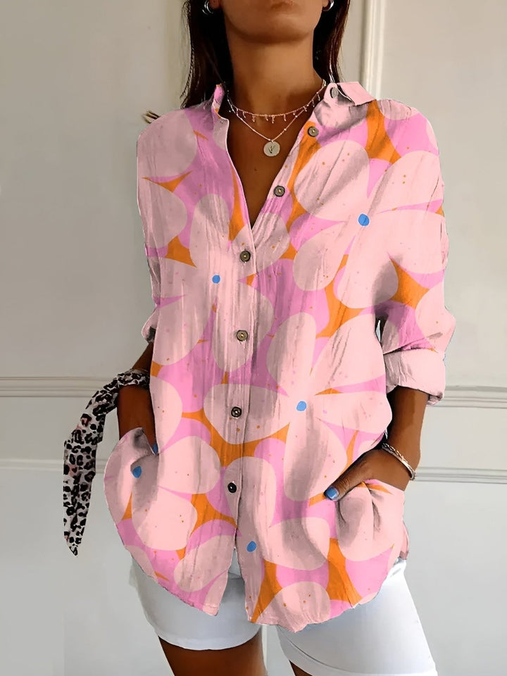 Madilyn | Printed Shirt with Buttons