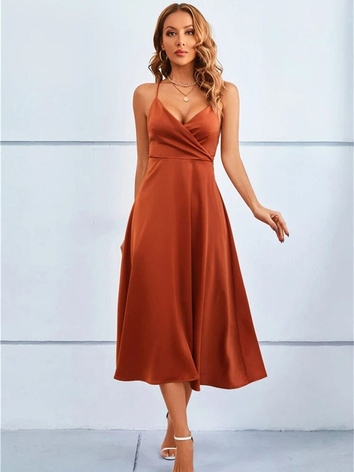 Mia | Luxe Strapless Maxi Dress