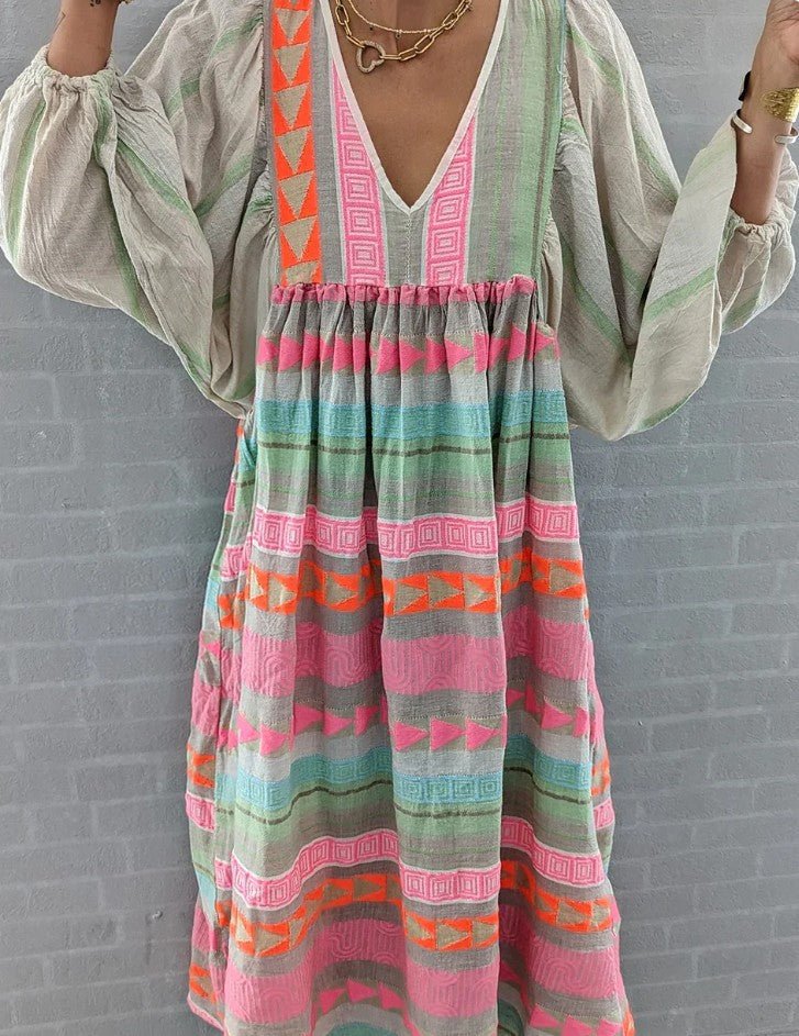Neve | Vibrant Loose Dress
