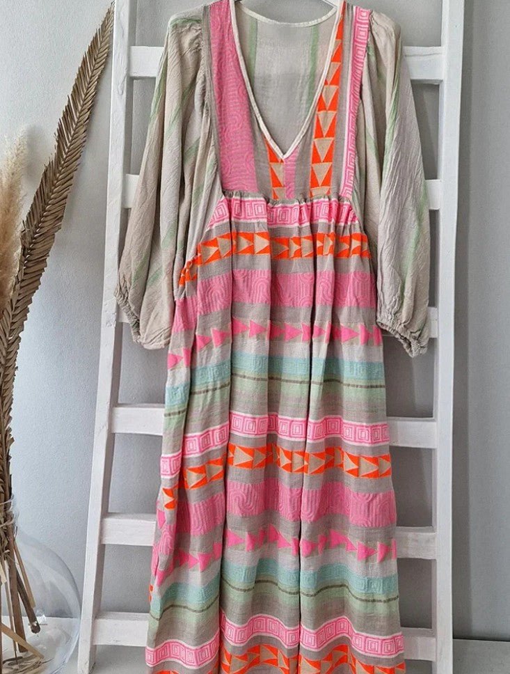 Neve | Vibrant Loose Dress