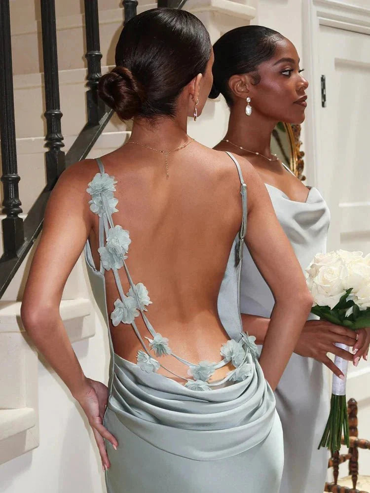 Nina | Luxe Party Dress with Ruffles
