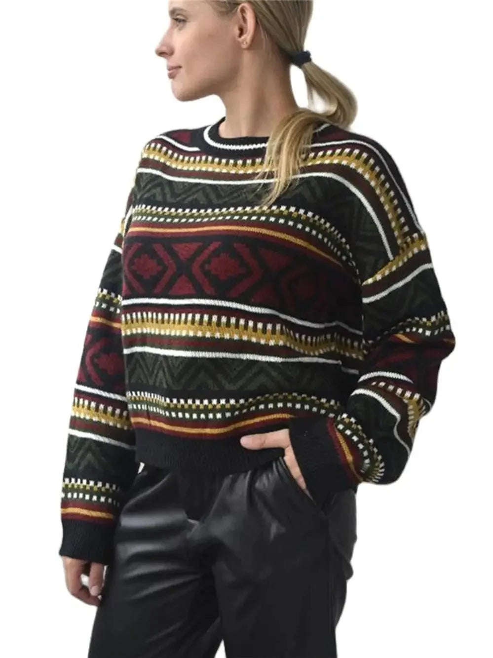 Pilar- Vintage knit sweater