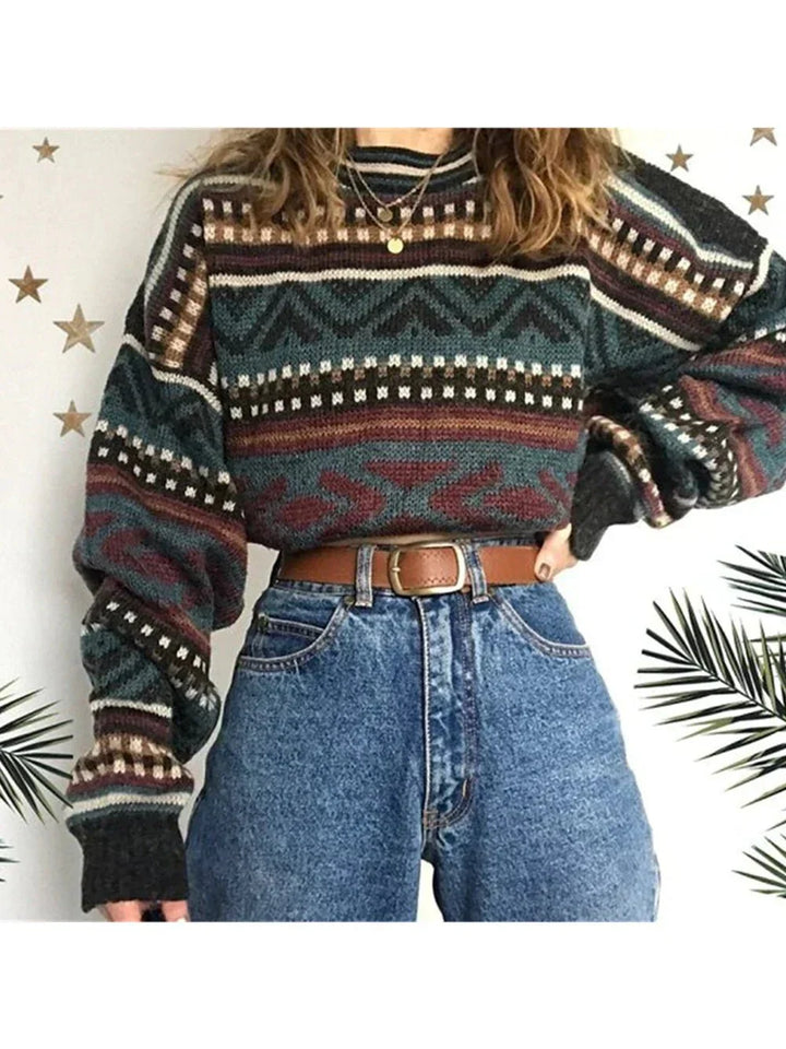 Pilar- Vintage knit sweater