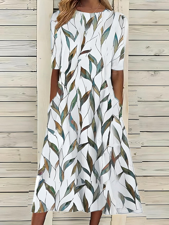Karina | A-Line Midi Dress