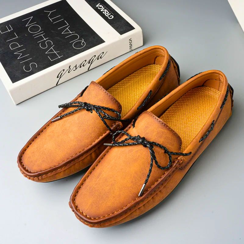 Ricco Genuine faux Leather Loafers