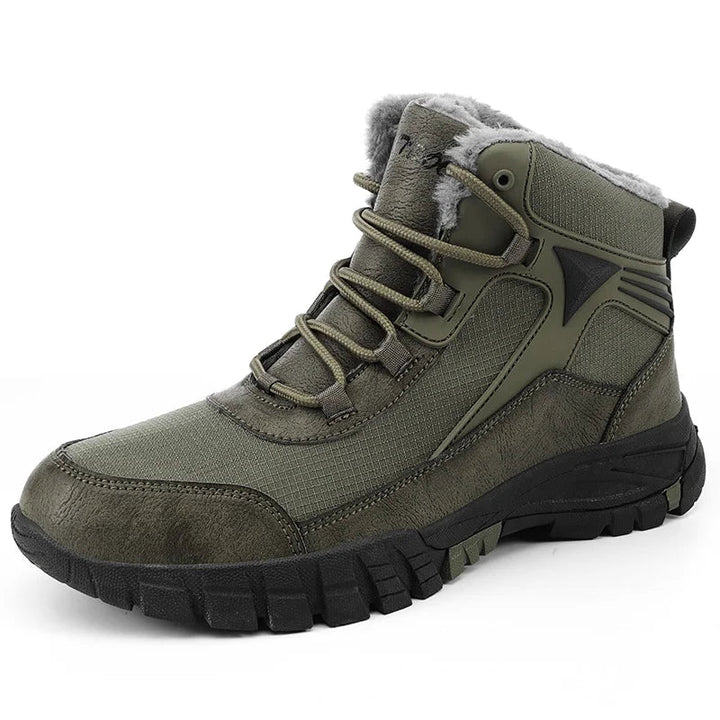 Ronan | Comfortable Winter Men’s Faux Leather Boots