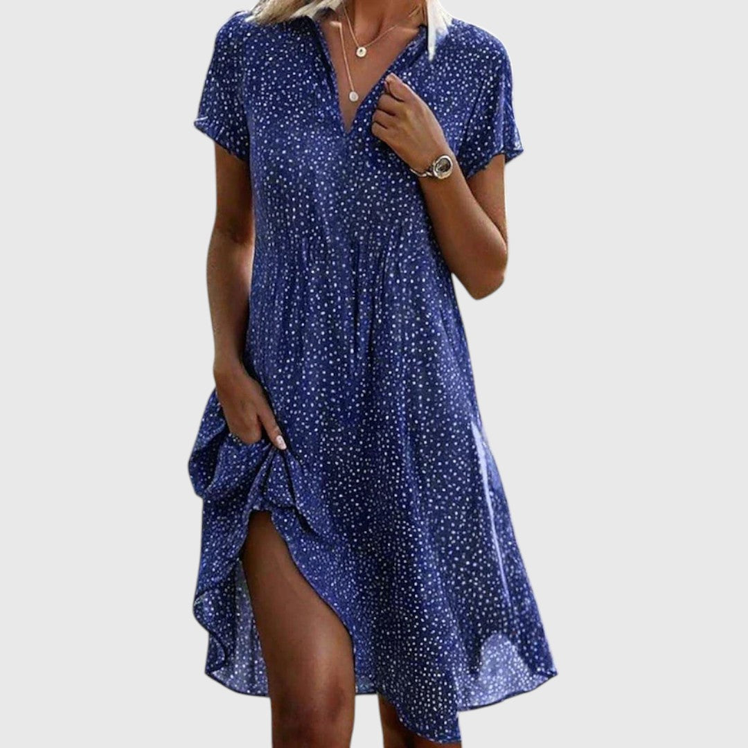 Abigail | Short Sleeve Midi Dress