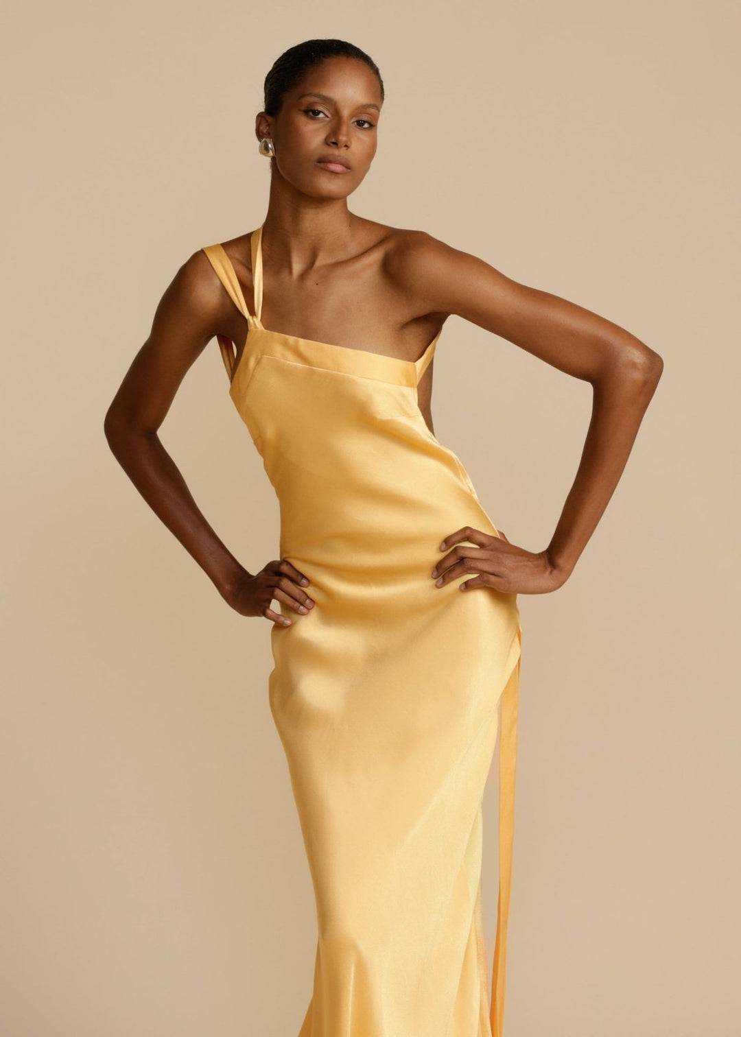 Sophia | Elegant Straps Maxi Dress