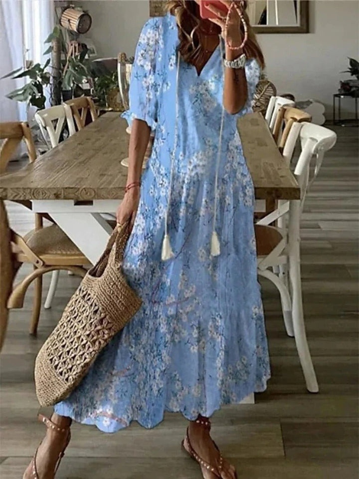 Tayla | Summer Dress with Floral Print