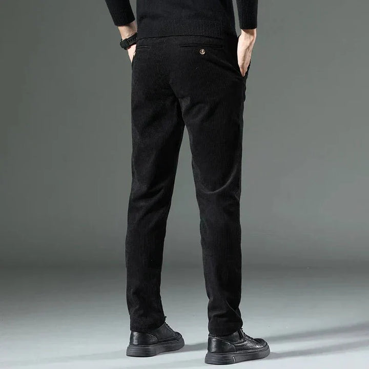 Tiziano | Elegant Classic Corduroy Trousers