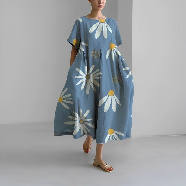 Daisy | Retro Big Swing Loose Maxi Dress