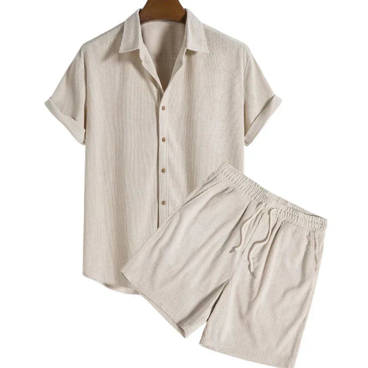 Zachary | Elegant Corduroy Trouser Set
