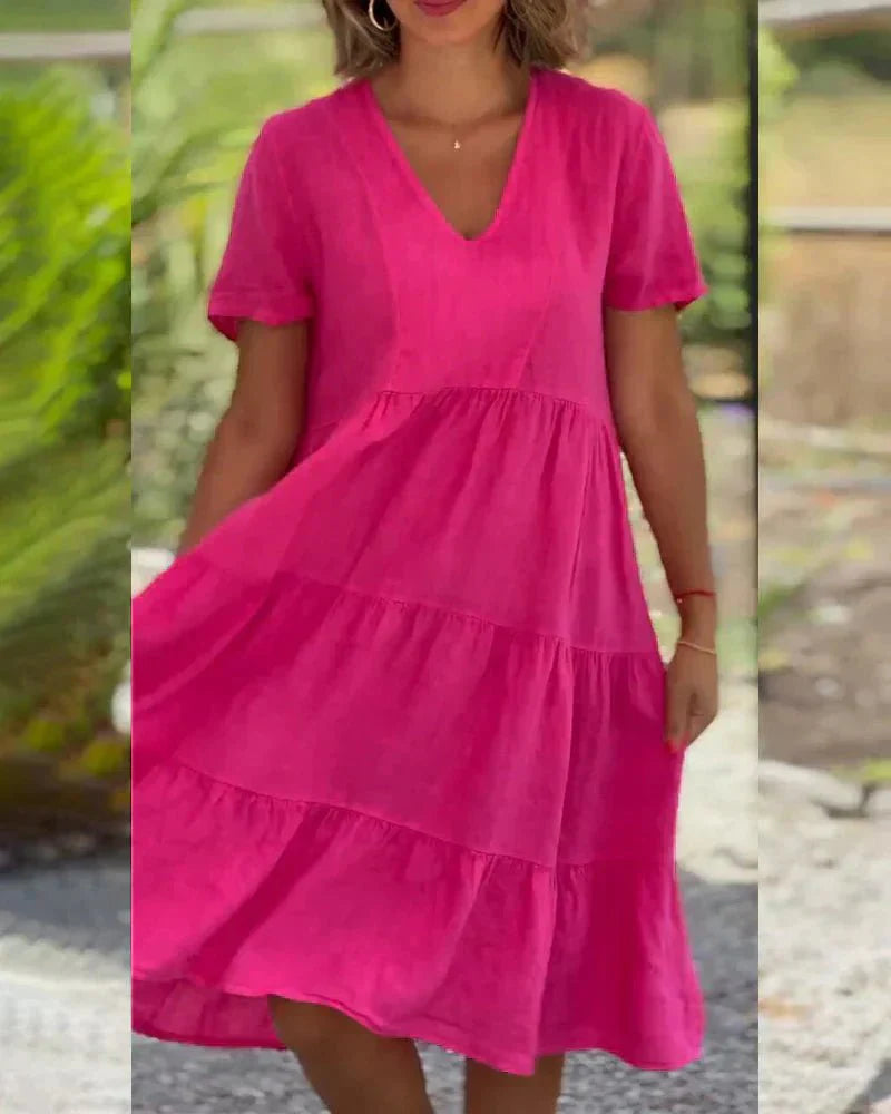 Zoe | Casual Summer V-Neck Dress