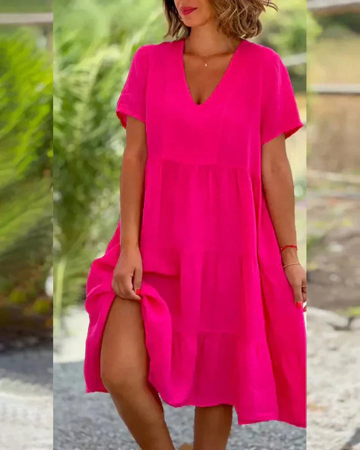 Zoe | Casual Summer V-Neck Dress